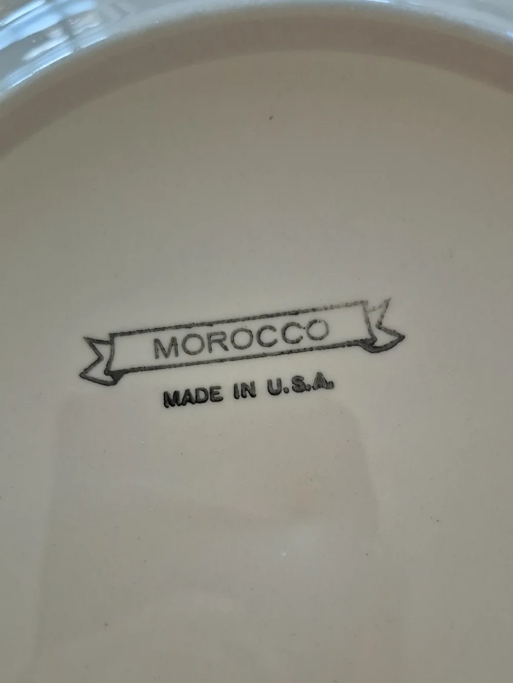 Vintage Homer Laughlin Morocco 10
